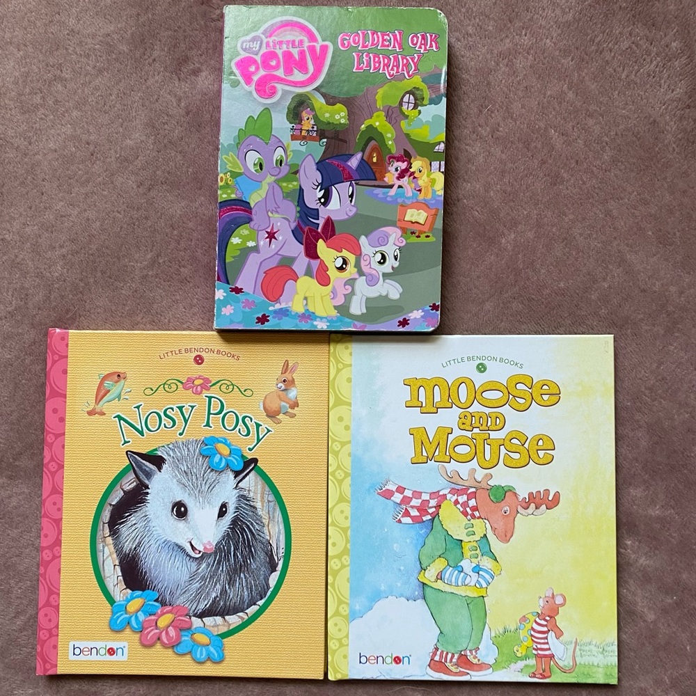 Lot of 3 baby books